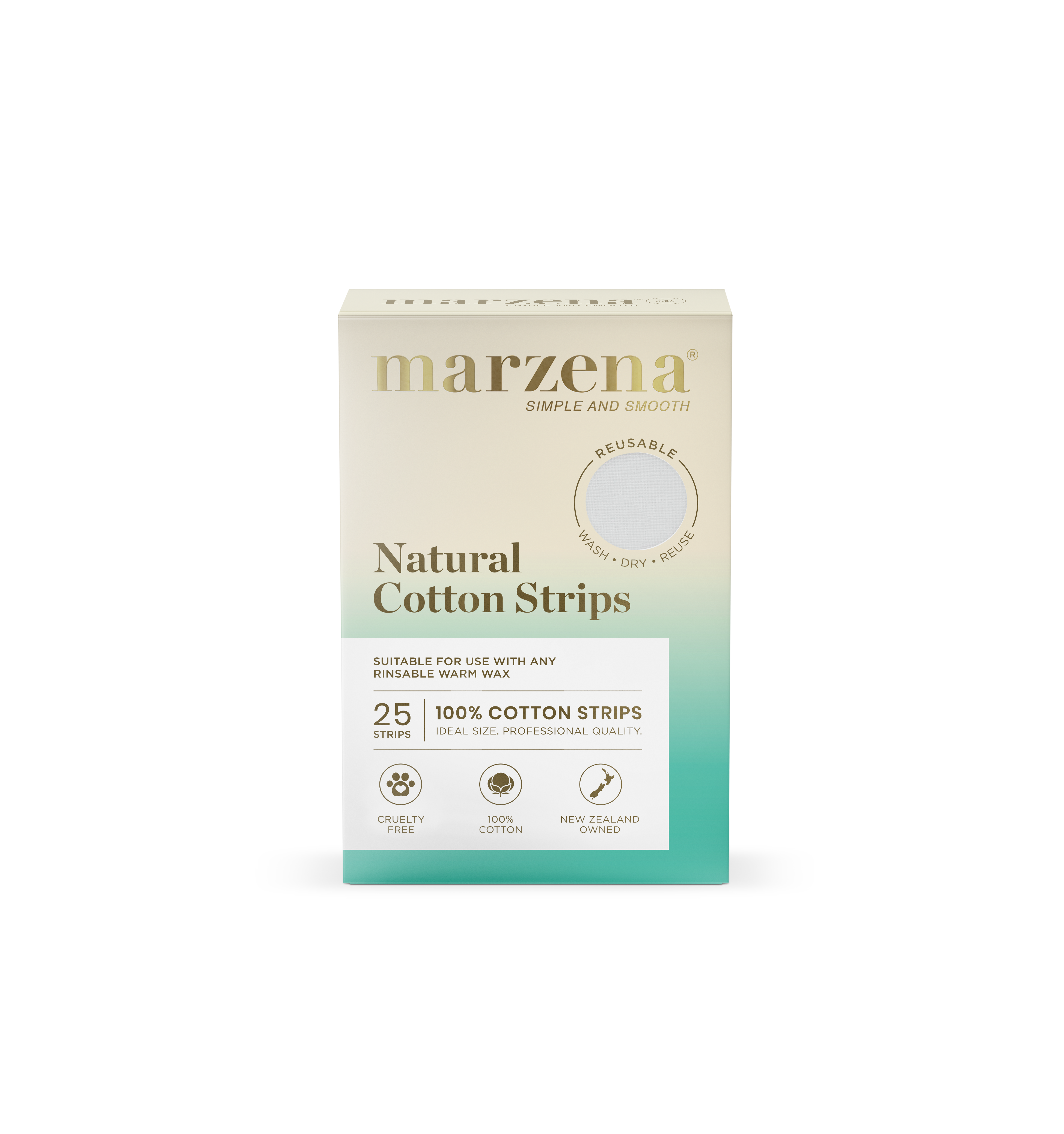 Marzena Natural Cotton Strips 25's